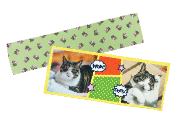 フェイスタオマフラータオル