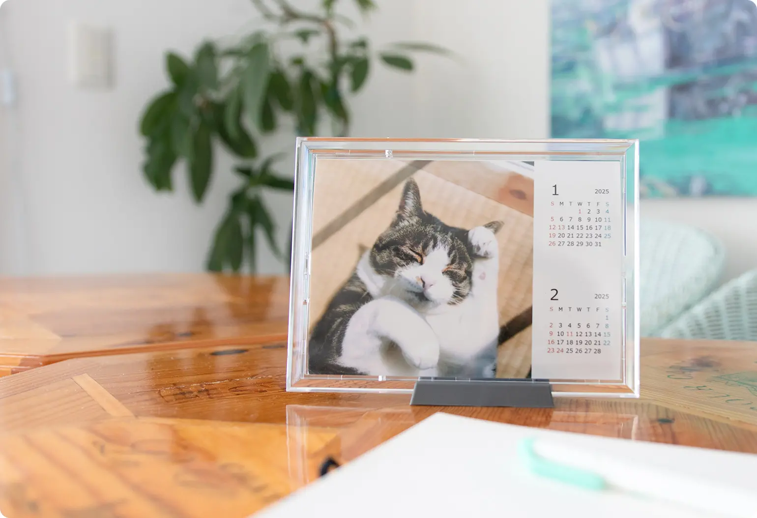 卓上カレンダー